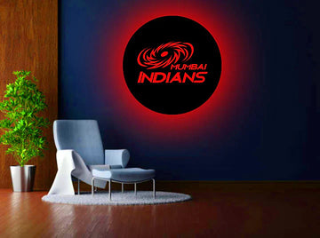 IPL Wooden LED Logo - MI