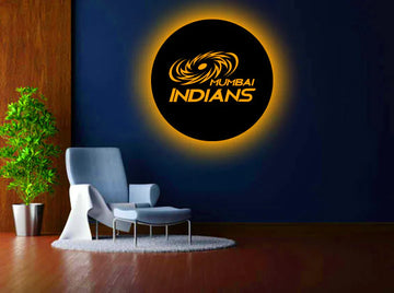 IPL Wooden LED Logo - MI