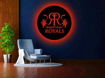 IPL Wooden LED Logo - RR